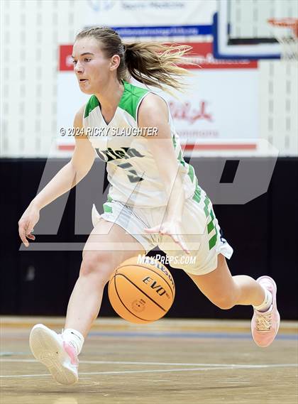 Thumbnail 1 in Incarnate Word Academy vs Peoria Notre Dame (SWIC Showdown) photogallery.