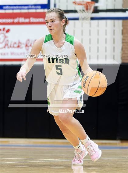Thumbnail 2 in Incarnate Word Academy vs Peoria Notre Dame (SWIC Showdown) photogallery.