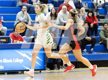 Thumbnail 2 in Incarnate Word Academy vs Peoria Notre Dame (SWIC Showdown) photogallery.