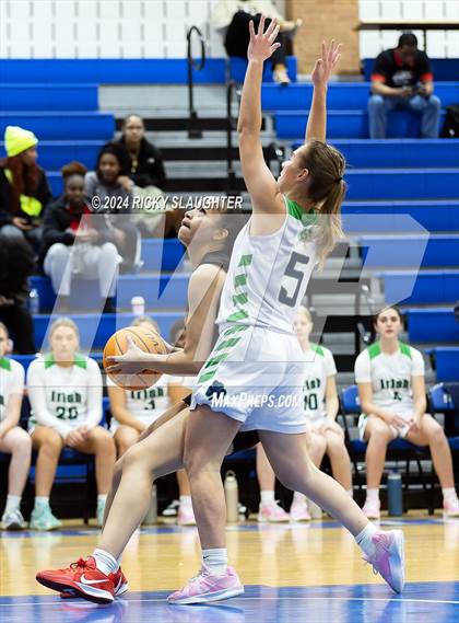 Thumbnail 1 in Incarnate Word Academy vs Peoria Notre Dame (SWIC Showdown) photogallery.
