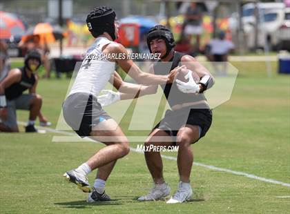 Thumbnail 1 in Brady vs Morton (Texas State 7 on 7 Tournament) photogallery.