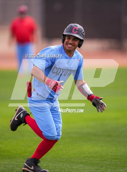 Thumbnail 3 in Centennial vs. ThunderRidge (Best of the West Tournament) photogallery.