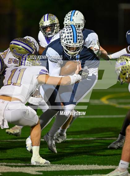 Thumbnail 3 in Cambridge vs. Cartersville (GHSA 5A Round 2 Playoff) photogallery.