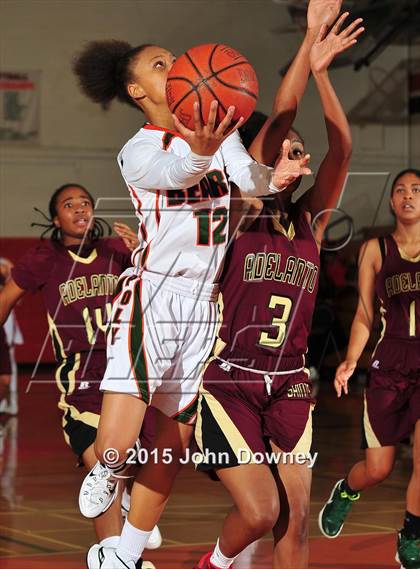 Thumbnail 2 in Adelanto @ Poly (Lady Bears Holiday Classic) photogallery.