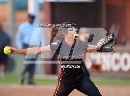 Thumbnail 1 in Heights vs Cinco Ranch (UIL Softball 6A Region 3 Area Game 2) photogallery.