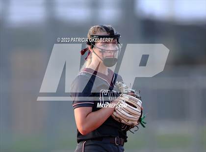 Thumbnail 1 in Heights vs Cinco Ranch (UIL Softball 6A Region 3 Area Game 2) photogallery.