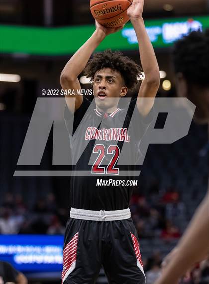 Thumbnail 2 in Centennial vs. Modesto Christian (CIF Open Division Championship) photogallery.