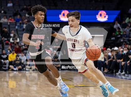 Thumbnail 3 in Centennial vs. Modesto Christian (CIF Open Division Championship) photogallery.