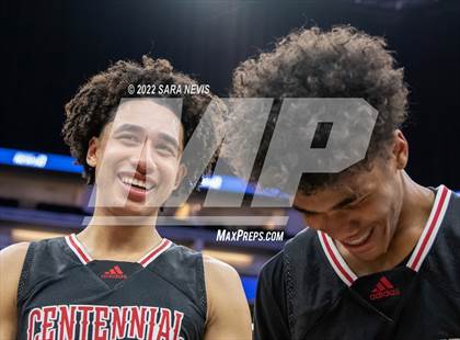 Thumbnail 2 in Centennial vs. Modesto Christian (CIF Open Division Championship) photogallery.