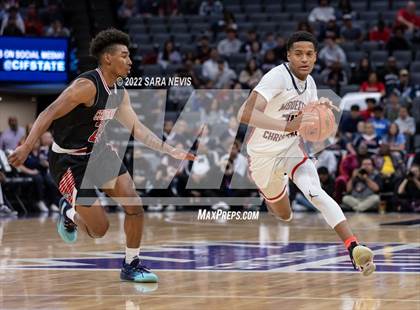 Thumbnail 2 in Centennial vs. Modesto Christian (CIF Open Division Championship) photogallery.
