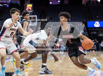 Thumbnail 2 in Centennial vs. Modesto Christian (CIF Open Division Championship) photogallery.
