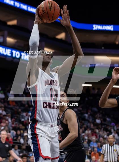 Thumbnail 3 in Centennial vs. Modesto Christian (CIF Open Division Championship) photogallery.