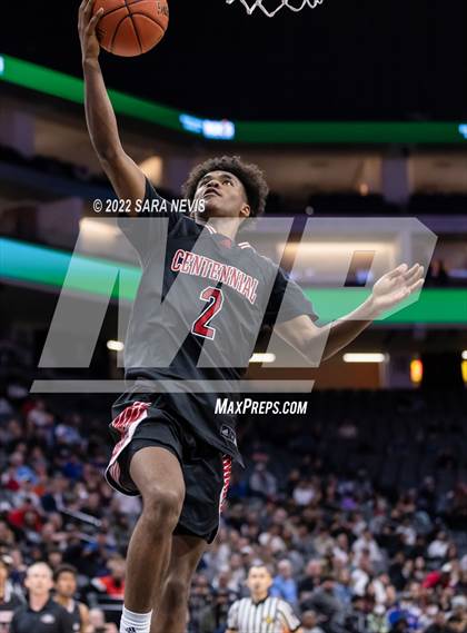 Thumbnail 1 in Centennial vs. Modesto Christian (CIF Open Division Championship) photogallery.