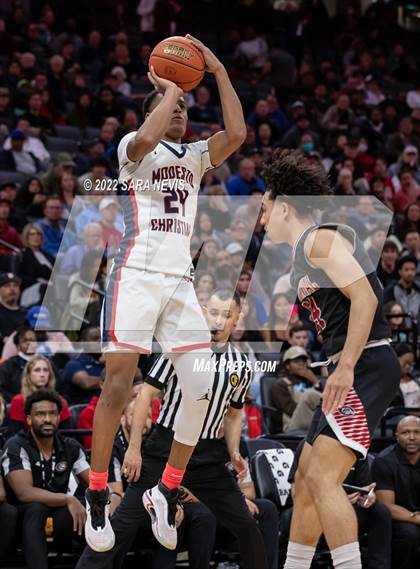 Thumbnail 2 in Centennial vs. Modesto Christian (CIF Open Division Championship) photogallery.