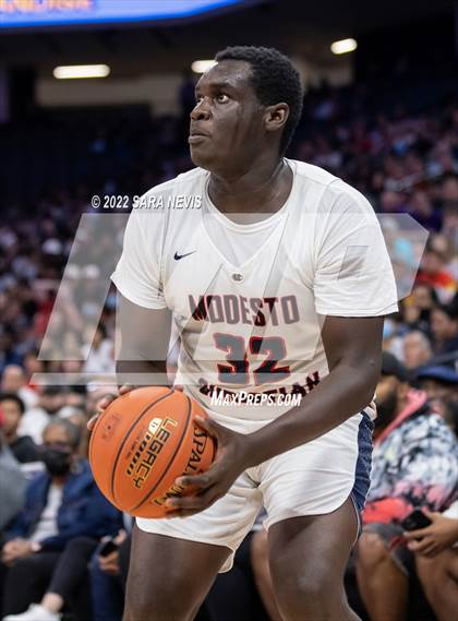 Thumbnail 3 in Centennial vs. Modesto Christian (CIF Open Division Championship) photogallery.