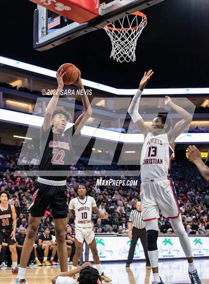 Thumbnail 2 in Centennial vs. Modesto Christian (CIF Open Division Championship) photogallery.
