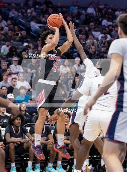 Thumbnail 3 in Centennial vs. Modesto Christian (CIF Open Division Championship) photogallery.