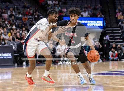 Thumbnail 3 in Centennial vs. Modesto Christian (CIF Open Division Championship) photogallery.