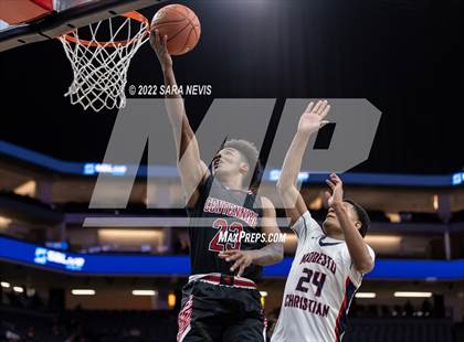 Thumbnail 3 in Centennial vs. Modesto Christian (CIF Open Division Championship) photogallery.