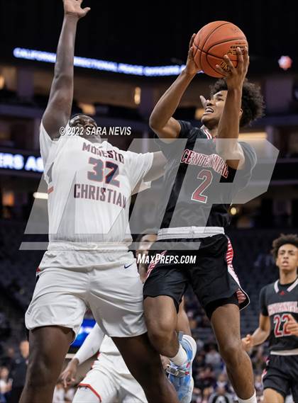 Thumbnail 1 in Centennial vs. Modesto Christian (CIF Open Division Championship) photogallery.