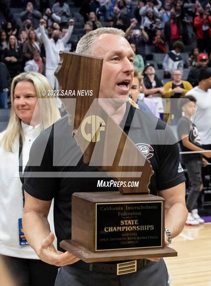 Thumbnail 3 in Centennial vs. Modesto Christian (CIF Open Division Championship) photogallery.