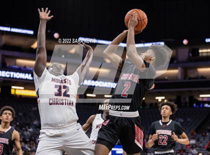 Thumbnail 3 in Centennial vs. Modesto Christian (CIF Open Division Championship) photogallery.