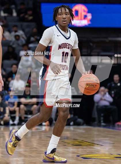 Thumbnail 1 in Centennial vs. Modesto Christian (CIF Open Division Championship) photogallery.