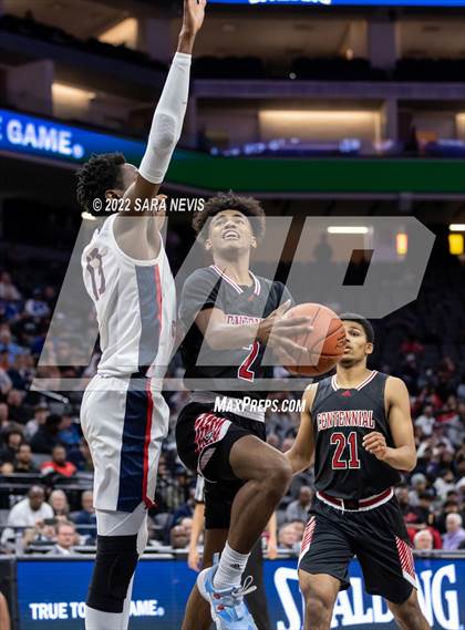 Thumbnail 1 in Centennial vs. Modesto Christian (CIF Open Division Championship) photogallery.