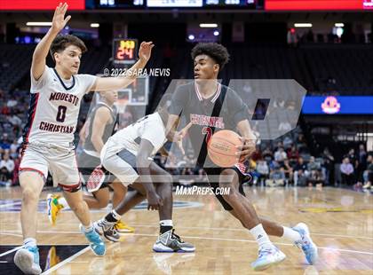Thumbnail 3 in Centennial vs. Modesto Christian (CIF Open Division Championship) photogallery.