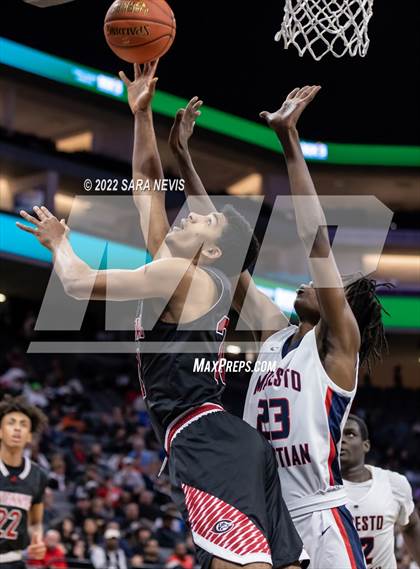 Thumbnail 1 in Centennial vs. Modesto Christian (CIF Open Division Championship) photogallery.