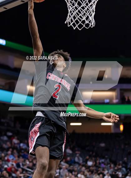 Thumbnail 2 in Centennial vs. Modesto Christian (CIF Open Division Championship) photogallery.