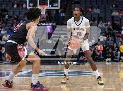 Thumbnail 1 in Centennial vs. Modesto Christian (CIF Open Division Championship) photogallery.