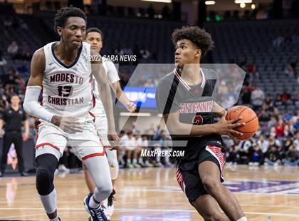 Thumbnail 2 in Centennial vs. Modesto Christian (CIF Open Division Championship) photogallery.