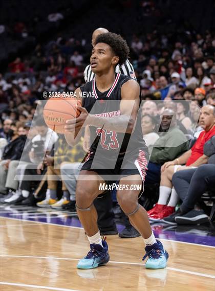 Thumbnail 3 in Centennial vs. Modesto Christian (CIF Open Division Championship) photogallery.