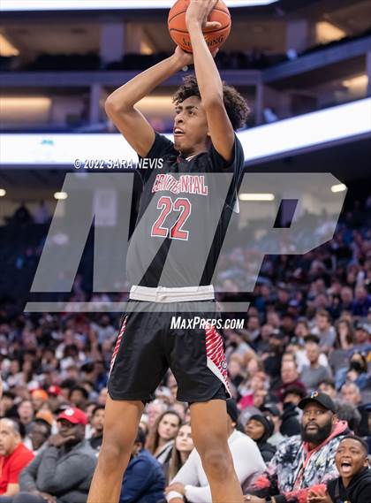 Thumbnail 1 in Centennial vs. Modesto Christian (CIF Open Division Championship) photogallery.
