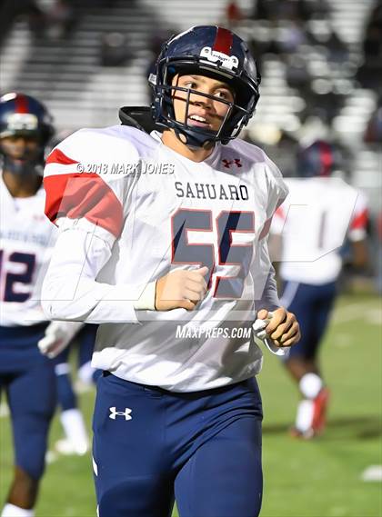 Thumbnail 3 in Salpointe Catholic vs. Sahuaro (AIA 4A Semifinal)  photogallery.