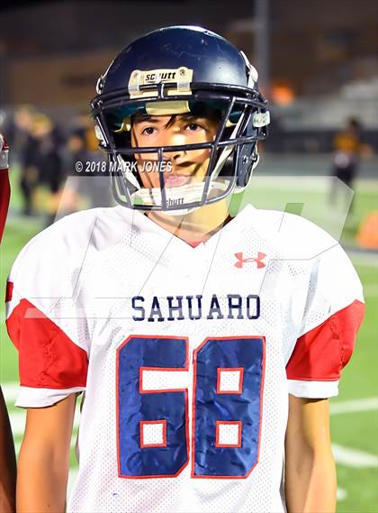 Thumbnail 2 in Salpointe Catholic vs. Sahuaro (AIA 4A Semifinal)  photogallery.