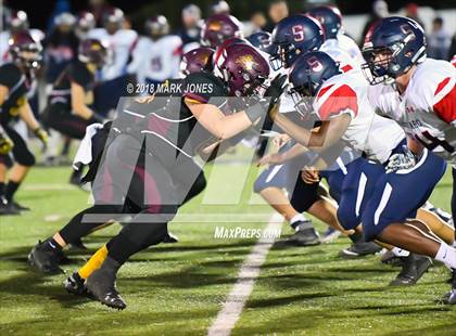 Thumbnail 2 in Salpointe Catholic vs. Sahuaro (AIA 4A Semifinal)  photogallery.