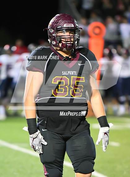 Thumbnail 2 in Salpointe Catholic vs. Sahuaro (AIA 4A Semifinal)  photogallery.