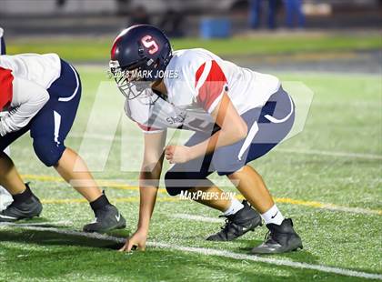 Thumbnail 2 in Salpointe Catholic vs. Sahuaro (AIA 4A Semifinal)  photogallery.