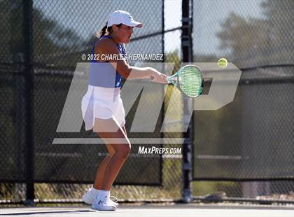 Thumbnail 2 in Alamo Heights vs Centennial (UIL 5A Team Tennis Semifinal) photogallery.