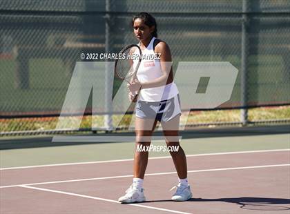 Thumbnail 2 in Alamo Heights vs Centennial (UIL 5A Team Tennis Semifinal) photogallery.