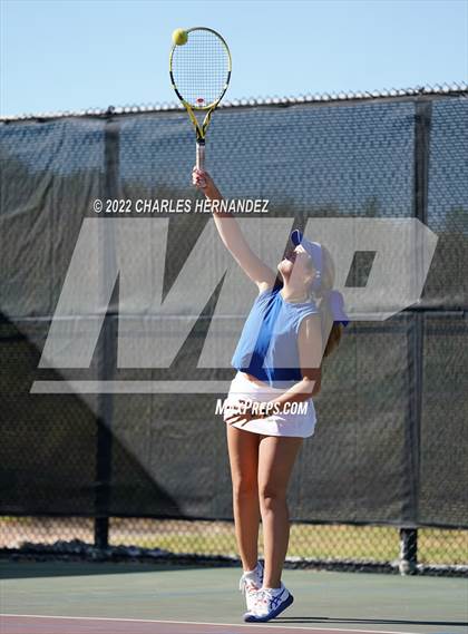 Thumbnail 3 in Alamo Heights vs Centennial (UIL 5A Team Tennis Semifinal) photogallery.