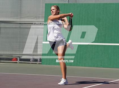 Thumbnail 2 in Alamo Heights vs Centennial (UIL 5A Team Tennis Semifinal) photogallery.