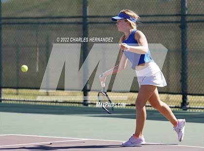 Thumbnail 3 in Alamo Heights vs Centennial (UIL 5A Team Tennis Semifinal) photogallery.