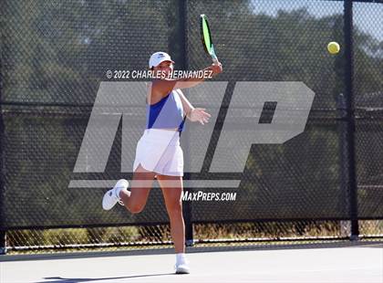 Thumbnail 2 in Alamo Heights vs Centennial (UIL 5A Team Tennis Semifinal) photogallery.