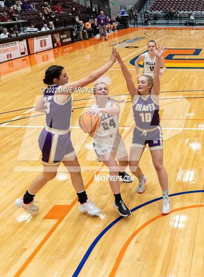 Thumbnail 3 in North Summit vs. Millard (UHSAA 2A Tournament) photogallery.