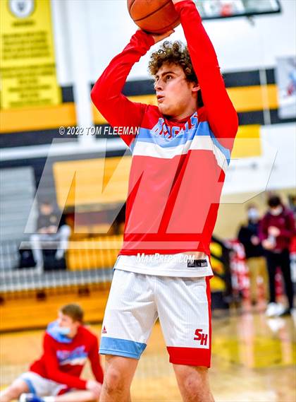 Thumbnail 3 in Shawnee Heights vs Wyandotte (Mid-Season Tournament) photogallery.