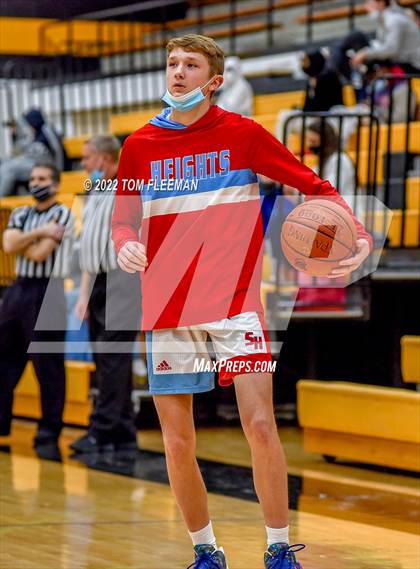 Thumbnail 2 in Shawnee Heights vs Wyandotte (Mid-Season Tournament) photogallery.