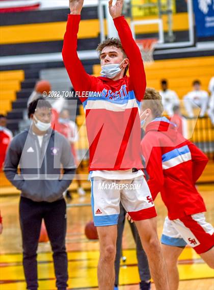Thumbnail 2 in Shawnee Heights vs Wyandotte (Mid-Season Tournament) photogallery.